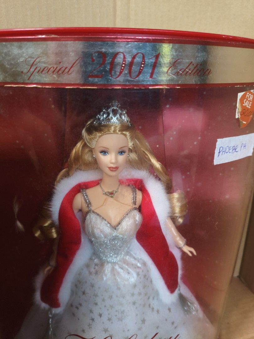 Holiday Barbie 2001 (Category: Kids Toys) located in Imus. Submitted by phoebe.ph (Listing ID 1462696003, Image 2). Description: ship to j&t or lalamove today booking. last price 2,000 if get today.