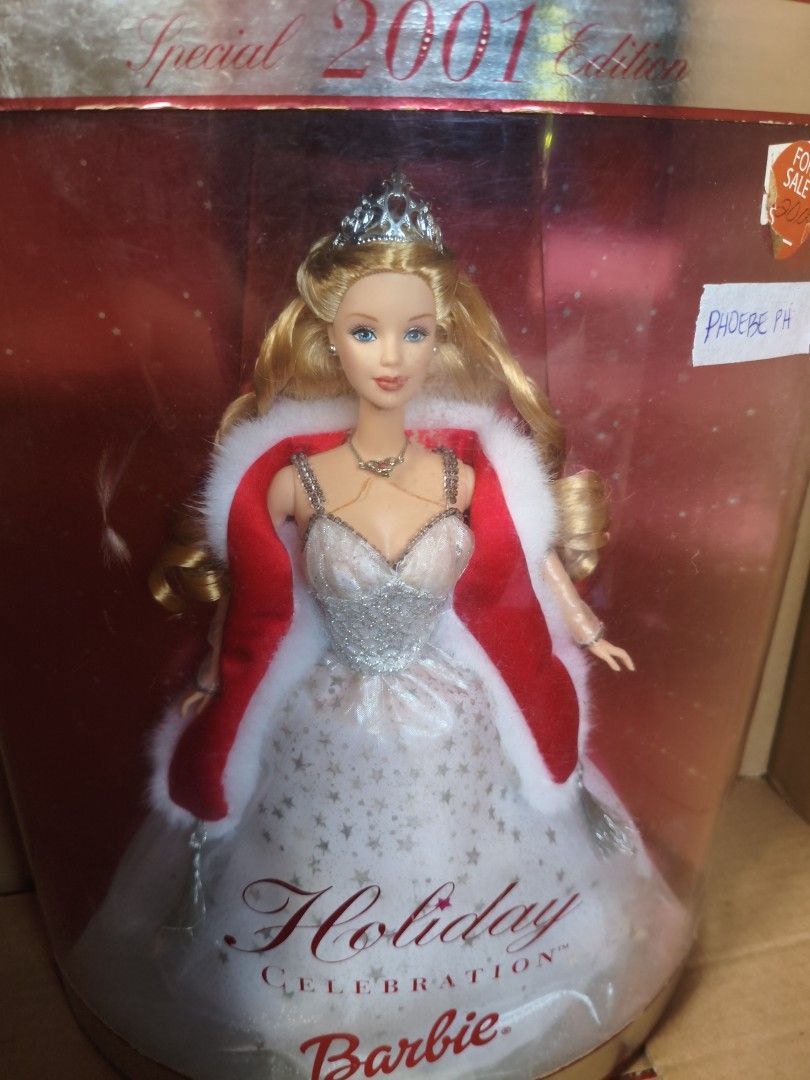 Holiday Barbie 2001 (Category: Kids Toys) located in Imus. Submitted by phoebe.ph (Listing ID 1462696003, Image 1). Description: ship to j&t or lalamove today booking. last price 2,000 if get today.