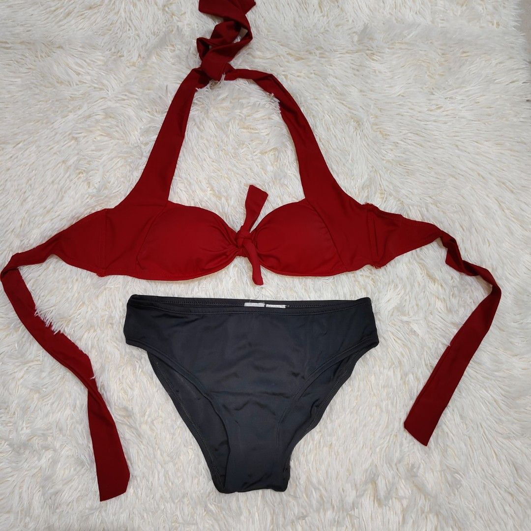2 piece red black swimsuit (Category: Bikinis & Swimsuits) located in Bacoor. Submitted by sayd17 (Listing ID 1462757865, Image 1). Description: .