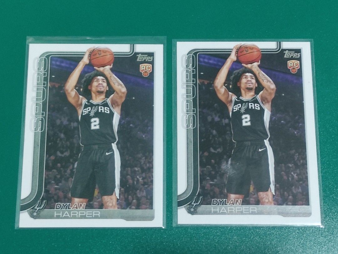 2pcs Dylan Harper 2025 Topps Rookie Card #202 (Category: Raw Singles) located in Lipa City. Submitted by mark_collections (Listing ID 1462729236, Image 1). Description: 2pcs Dylan Harper 2025 Topps Rookie Card #202 Mode of Payment: Gcash.