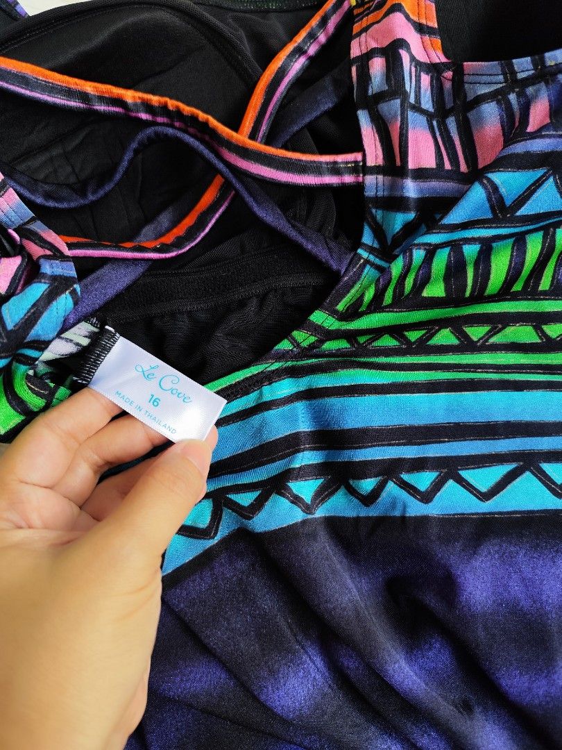 (2XL) Le Cove Plus Size Swimsuit (Category: Bikinis & Swimsuits) located in Paranaque City. Submitted by tanz2014 (Listing ID 1462706949, Image 2). Description: 🥀𝐏𝐋𝐔𝐒 𝐒𝐈𝐙𝐄 𝐒𝐖𝐈𝐌𝐖𝐄𝐀𝐑🥀 🌻Like New🌻 🌼Brand: LE COVE ➡️Built in Pad 🌸Size: 2XL 💸Mine: P280 🔺All Items are PRELOVED in good condition. 🔺Please do manage your expectations. 🔺WASH before USE‼️ 🔺BUY at your own RISK‼️ ❌NO RETURN, NO EXCHANGE POLICY❌ 🚫BOGUS BUYER/JOY RES