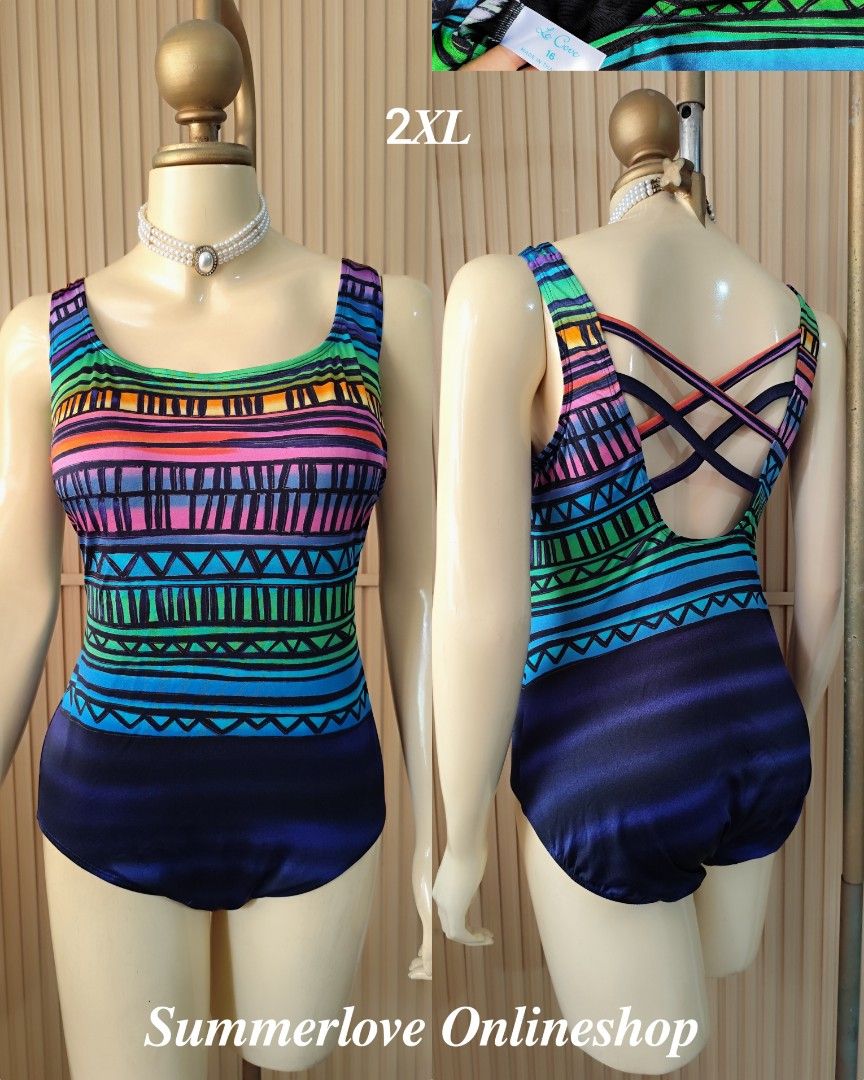 (2XL) Le Cove Plus Size Swimsuit (Category: Bikinis & Swimsuits) located in Paranaque City. Submitted by tanz2014 (Listing ID 1462706949, Image 1). Description: 🥀𝐏𝐋𝐔𝐒 𝐒𝐈𝐙𝐄 𝐒𝐖𝐈𝐌𝐖𝐄𝐀𝐑🥀 🌻Like New🌻 🌼Brand: LE COVE ➡️Built in Pad 🌸Size: 2XL 💸Mine: P280 🔺All Items are PRELOVED in good condition. 🔺Please do manage your expectations. 🔺WASH before USE‼️ 🔺BUY at your own RISK‼️ ❌NO RETURN, NO EXCHANGE POLICY❌ 🚫BOGUS BUYER/JOY RES