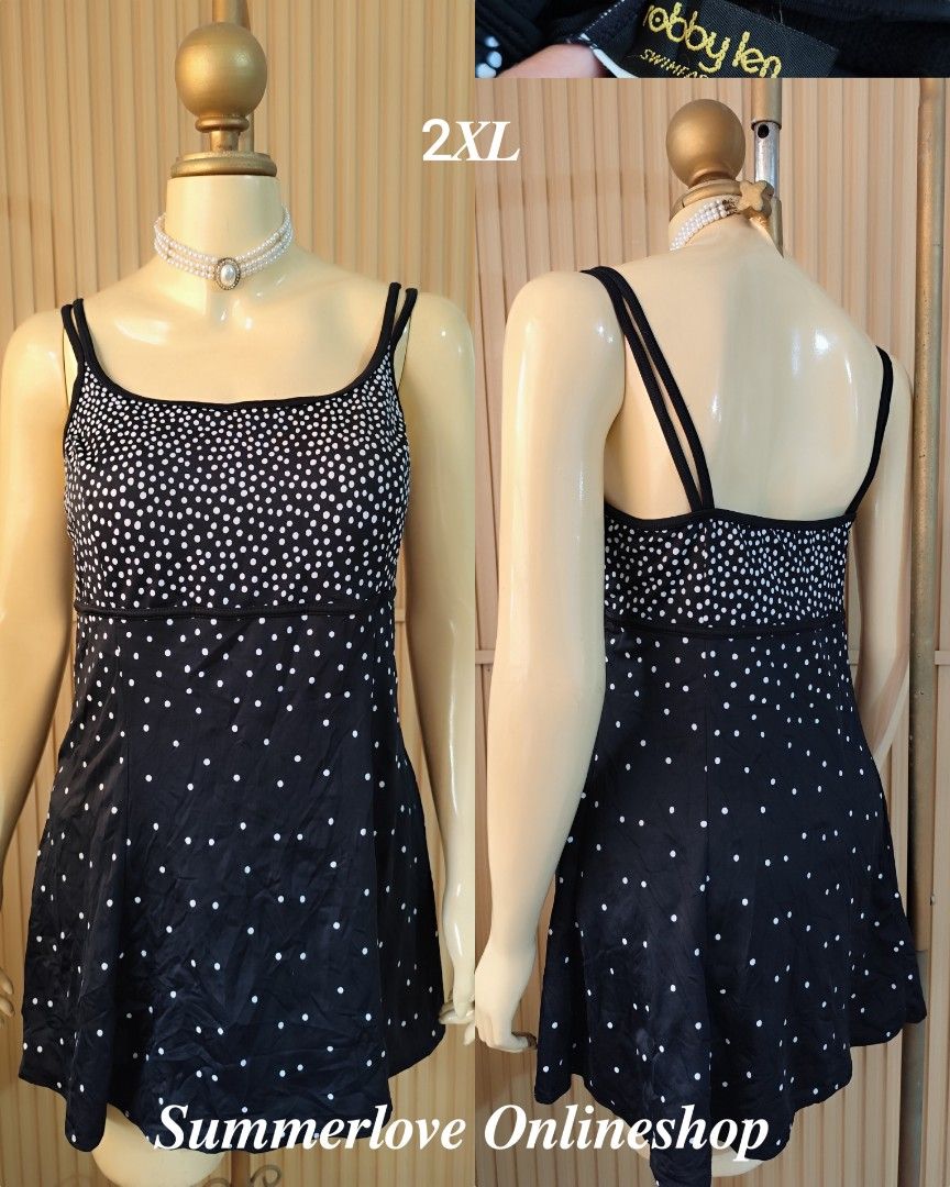 (2XL) Robby Len Plus Size Swim Dress (Category: Bikinis & Swimsuits) located in Paranaque City. Submitted by tanz2014 (Listing ID 1462710982, Image 1). Description: 🥀𝐏𝐋𝐔𝐒 𝐒𝐈𝐙𝐄 𝐒𝐖𝐈𝐌𝐖𝐄𝐀𝐑🥀 🌻Like New🌻 🌼Brand: ROBBY LEN ➡️Built in Pad 🌸Size: 2XL 💸Mine: P380 🔺All Items are PRELOVED in good condition. 🔺Please do manage your expectations. 🔺WASH before USE‼️ 🔺BUY at your own RISK‼️ ❌NO RETURN, NO EXCHANGE POLICY❌ 🚫BOGUS BUYER/J