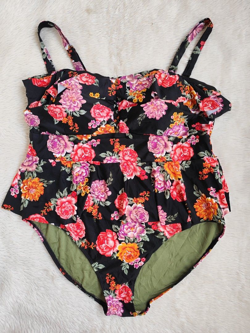 (3XL) Terra Sky Plus Size Swimsuit (Category: Bikinis & Swimsuits) located in Paranaque City. Submitted by tanz2014 (Listing ID 1462808290, Image 2). Description: 🥀𝐏𝐋𝐔𝐒 𝐒𝐈𝐙𝐄 𝐒𝐖𝐈𝐌𝐖𝐄𝐀𝐑🥀 🌻Like New🌻 🌼Brand: TERRA SKY ➡️Built in Pad 🌸Size: 3XL 💸Mine: P380 🔺All Items are PRELOVED in good condition. 🔺Please do manage your expectations. 🔺WASH before USE‼️ 🔺BUY at your own RISK‼️ ❌NO RETURN, NO EXCHANGE POLICY❌ 🚫BOGUS BUYER/JOY