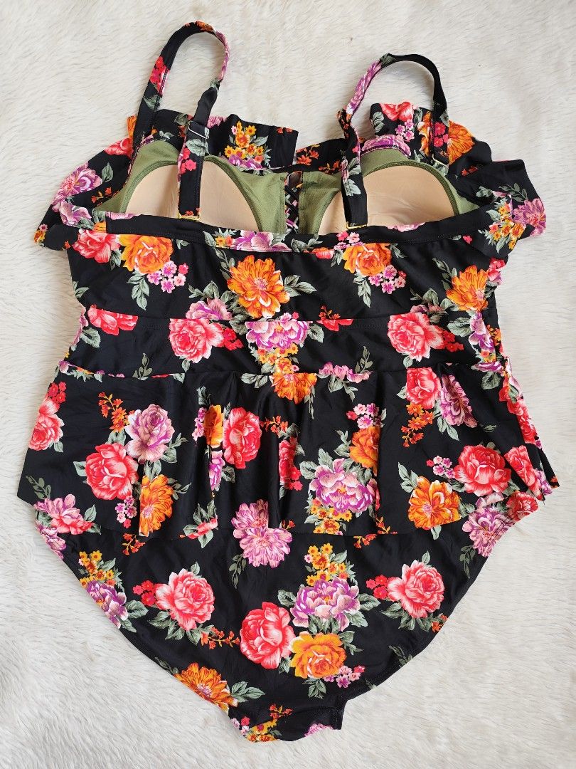 (3XL) Terra Sky Plus Size Swimsuit (Category: Bikinis & Swimsuits) located in Paranaque City. Submitted by tanz2014 (Listing ID 1462808290, Image 3). Description: 🥀𝐏𝐋𝐔𝐒 𝐒𝐈𝐙𝐄 𝐒𝐖𝐈𝐌𝐖𝐄𝐀𝐑🥀 🌻Like New🌻 🌼Brand: TERRA SKY ➡️Built in Pad 🌸Size: 3XL 💸Mine: P380 🔺All Items are PRELOVED in good condition. 🔺Please do manage your expectations. 🔺WASH before USE‼️ 🔺BUY at your own RISK‼️ ❌NO RETURN, NO EXCHANGE POLICY❌ 🚫BOGUS BUYER/JOY
