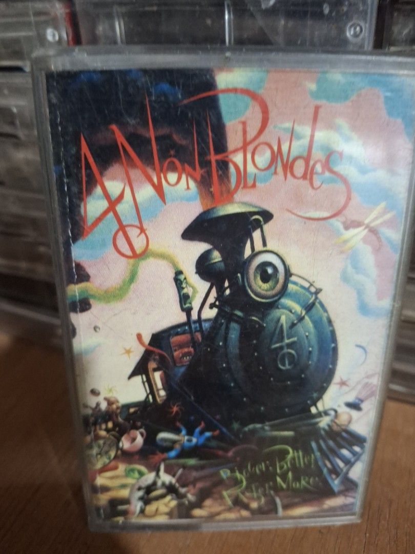 4 Non Blondes Cassette tape (Category: CDs & DVDs) located in Davao. Submitted by vintageklasiks (Listing ID 1462779892, Image 1). Description: .