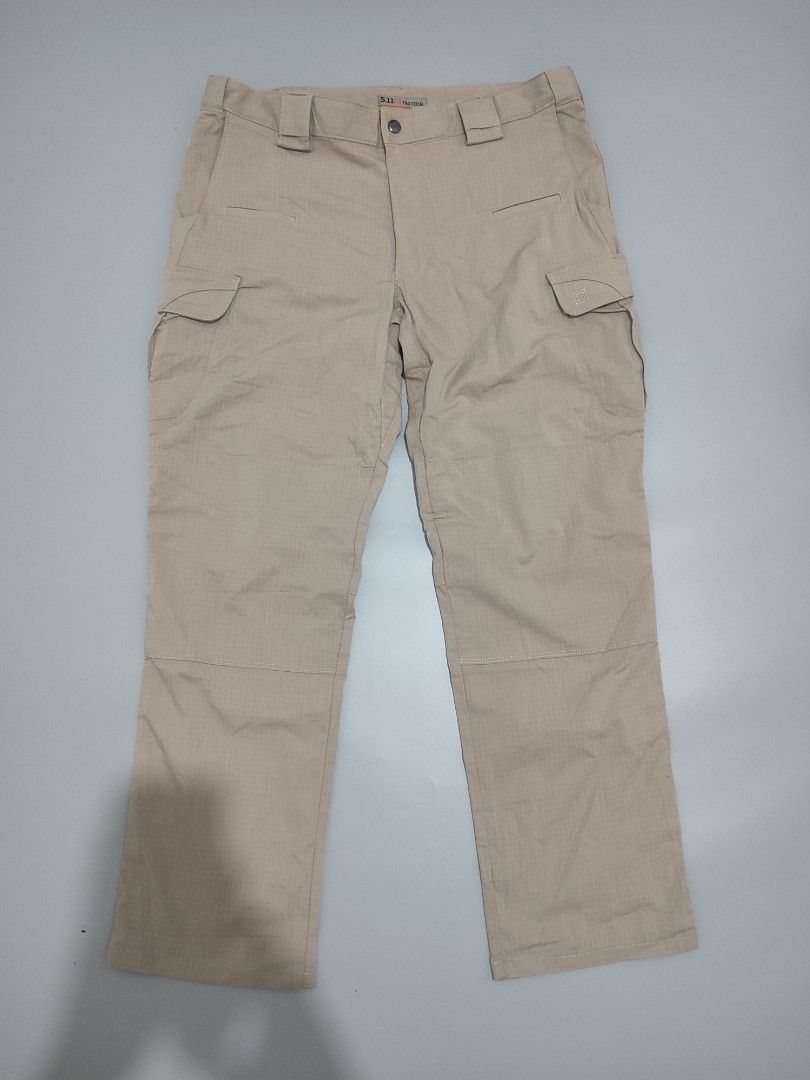5.11 Tactical Cargo Pants Khaki (Category: Jeans) located in Lipa City. Submitted by gudoys_outdoor16 (Listing ID 1462745731, Image 1). Description: - Brand: 5.11 Tactical - Color: Khaki - Size: 37 to 38 Armpit to armpit - Length 42 - Features: Multiple pockets for ample storage - Ideal for: Outdoor activities, work, or everyday wear 1500 Only.