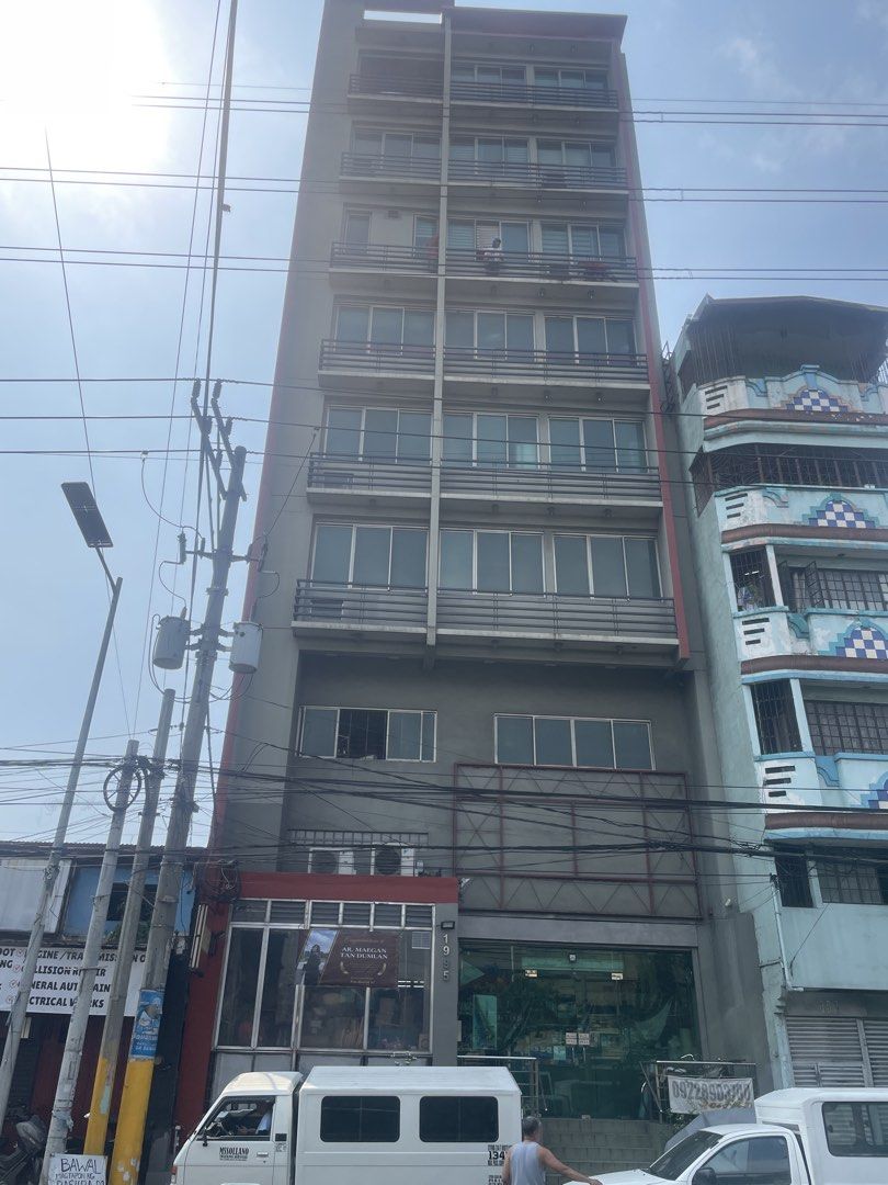 8 Story Bldg For Lease (Category: Commercial) located in Manila. Submitted by mge333 (Listing ID 1462806745, Image 1). Description: 8 story. FOR 5 Year Lease Ground Floor Commercial 100sqm 5 Floors office / storage Floor to Floor Height 3.3 m Fdas installed 1 Passenger Elevator :Otis 1 Cargo Lift. 2Ton Each Floor 1 T/B 1 Full Kitchen 1 Semi Kitchen & Laundry 3 floors : residential - Office 6 Bed Room - office / 6 T&B 1 Maid Room / 1 T&B Build : 2