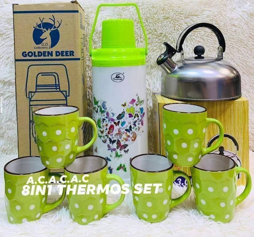 8IN1 THERMOS SET (Category: Other Kitchenware & Tableware) located in Manila. Submitted by yzcartph (Listing ID 1462853157, Image 3). Description: .