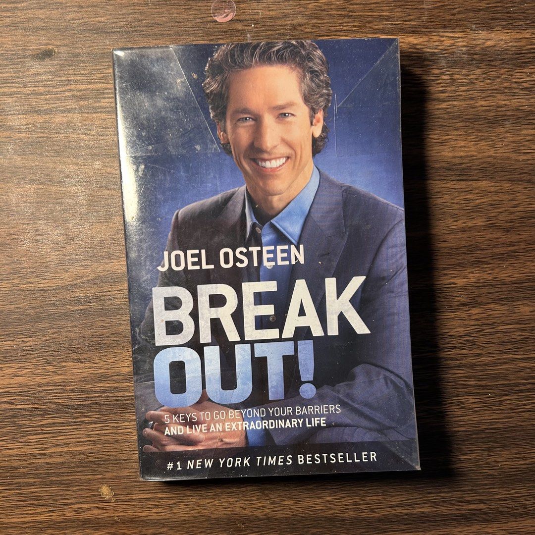 BREAK OUT BOOK JOEL OSTEEN (Category: Textbooks) located in Mandaluyong City. Submitted by declutterbebe (Listing ID 1462717704, Image 1). Description: .