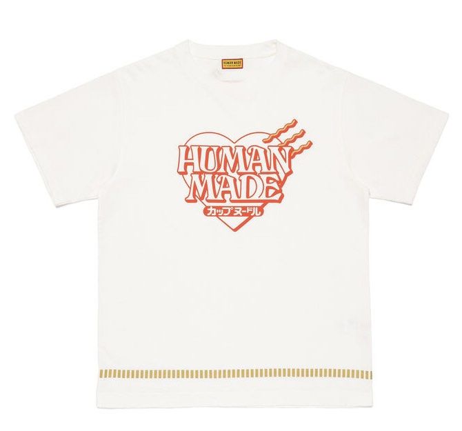「限時優惠」全新 Men’s HUMAN MADE x CUP NOODLE GRAPHIC T-SHIRT size M (MADE IN JAPAN) （分類：T-shirt、恤衫、有領衫）位於 Hong Kong。 由 micgogolee 提交（商品編號 1462729574，圖片 1）。簡介： 全新 Men’s HUMAN MADE x CUP NOODLE GRAPHIC T-SHIRT size M (MADE IN JAPAN)，於 2026 年 9 月購自 SNKRDUNK online store JP 專門店~原價 $1122 (連運費)，可出示電子單據 official receipt 可 check 貨~有原裝包裝袋從未著用過；全套 100% 全新品！保證正貨，限量現貨發售，絕對值得擁有！！。