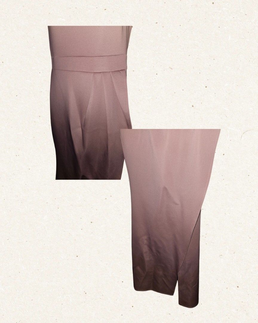 Apartment Eight Gown - Old Rose (Category: Dresses) located in Makati City. Submitted by thegarajeclub (Listing ID 1462757922, Image 3). Description: Preloved Apartment Eight Miyu Gown 📍A feminine off shoulder gown with drape details (description from Apartment Eight website) 📍Color: Old rose 📍Size: Small (please see chart size) 📍Pre-loved, used only once to attend a wedding 📍RFS: Decluttering 💰Original price: Php 4480 📌Location: Makati Ci