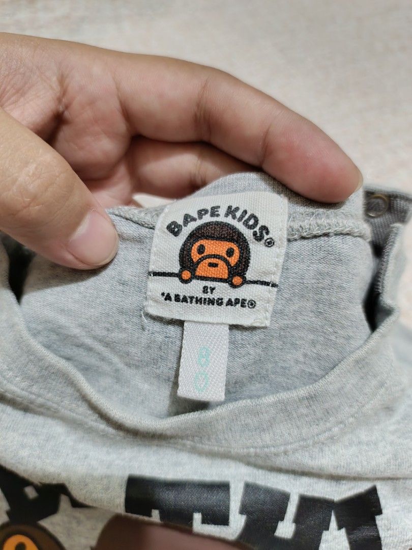 A Bathing Ape (Category: Babies & Kids Fashion) located in Dagupan City. Submitted by luckylion_06c3bd (Listing ID 1462774735, Image 3). Description: A Bathing Ape For kids 9-12months Yours @480 Location Dagupan City Yes to shipping +SF.
