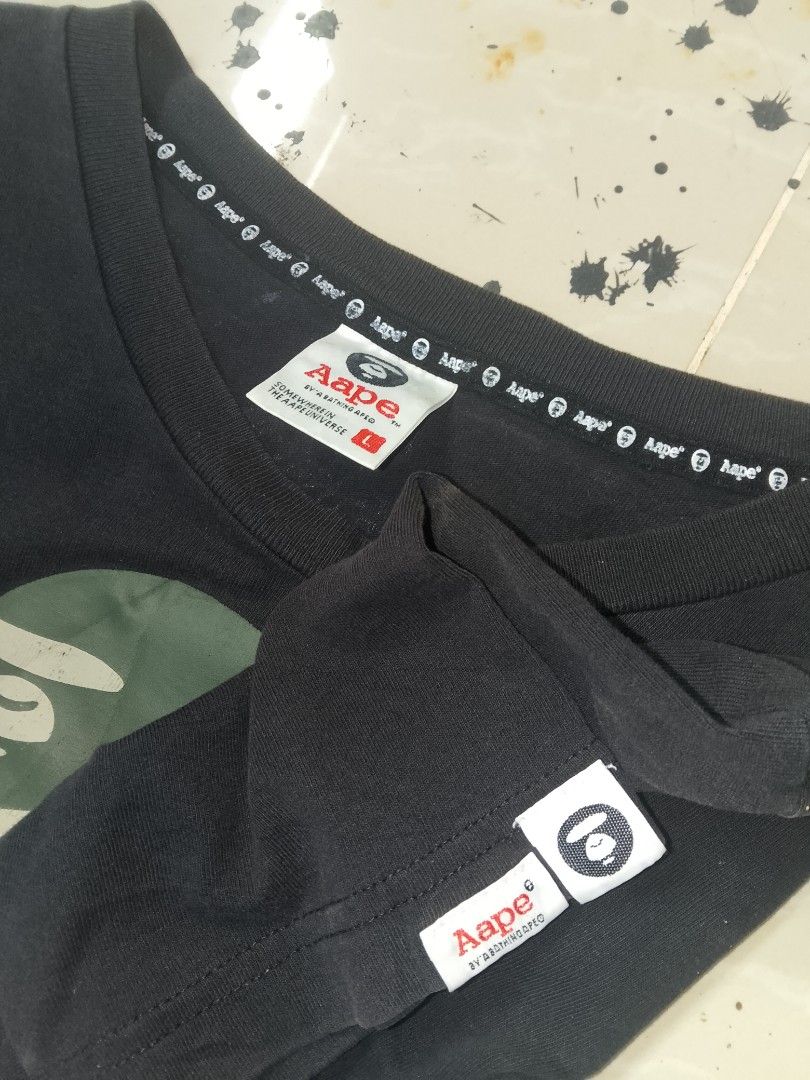 Aape by a bathing ape T-SHIRT (Category: Tshirts & Polo Shirts ) located in Tayabas. Submitted by street_finds (Listing ID 1462812550, Image 2). Description: .