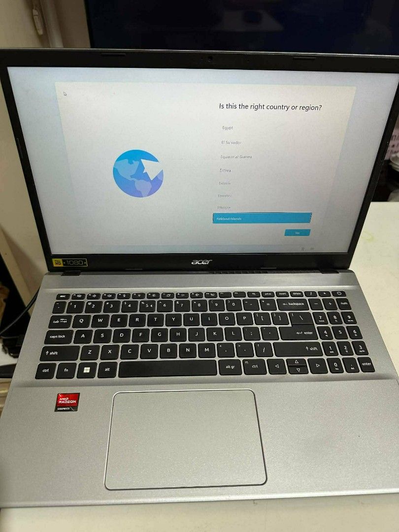 Acer Laptop with AMD Radeon Graphics (Category: Laptops & Notebooks) located in Manila. Submitted by jhiezel05 (Listing ID 1462681411, Image 1). Description: Model: Acer Aspire A315-44P Processor : AMD Ryzen 7 5700U with Radeon Graphics Price: 30,000 php Buying Price last year 38,000 php NO ISSUE.