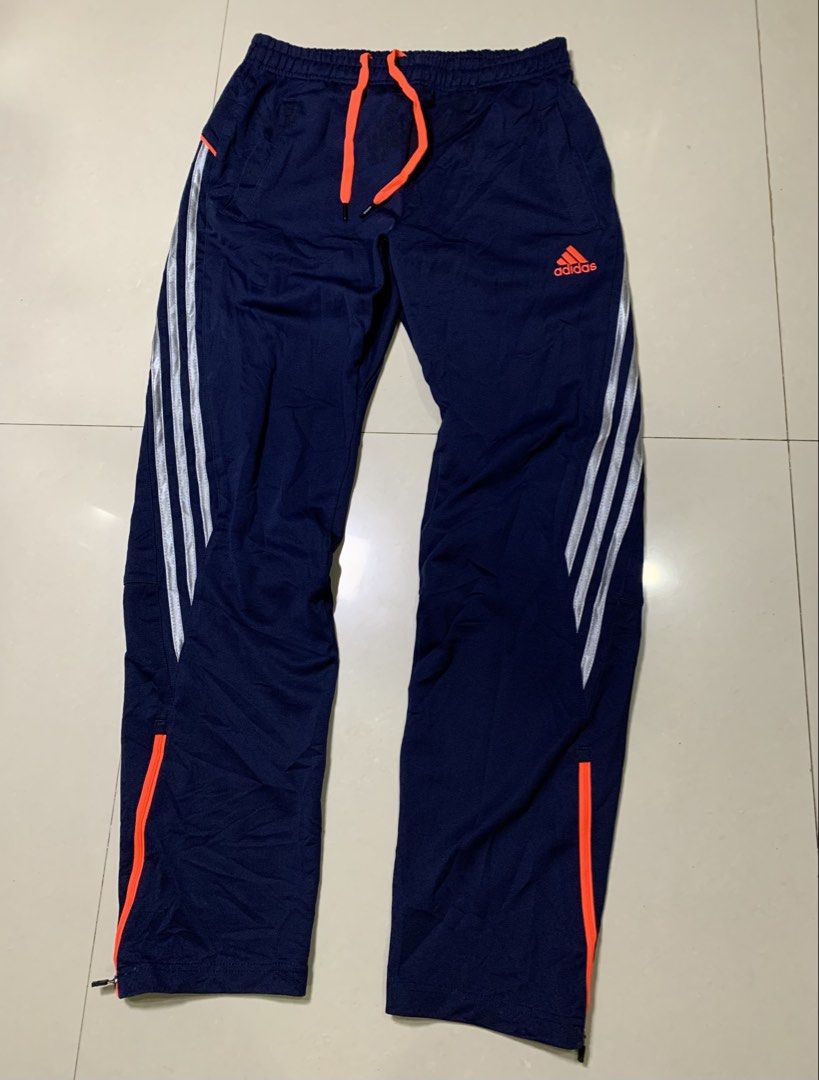 ADIDA* ankle zip pants (Category: Joggers) located in Molave. Submitted by mysticbird_38213e (Listing ID 1462867203, Image 2). Description: Good condition need wash po size 31 - 36 39 length .