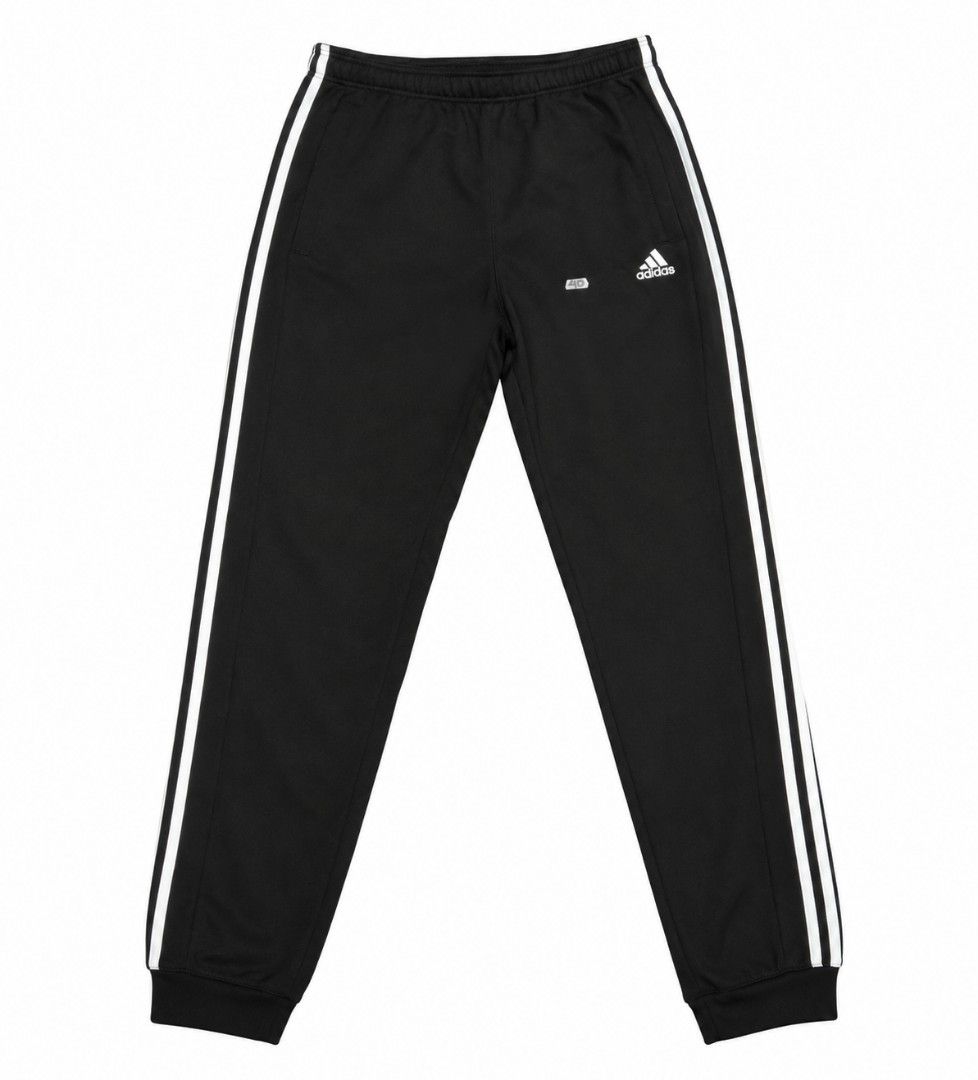 Adidas 3-Stripes Track Pants Black M (Category: Joggers) located in Quezon City. Submitted by aljonbermu25659 (Listing ID 1462685152, Image 2). Description: - Black Adidas track pants - White 3-stripes down the sides - Elastic waistband with drawstring - Two side pockets - Made in Vietnam - Size M (175/80A).