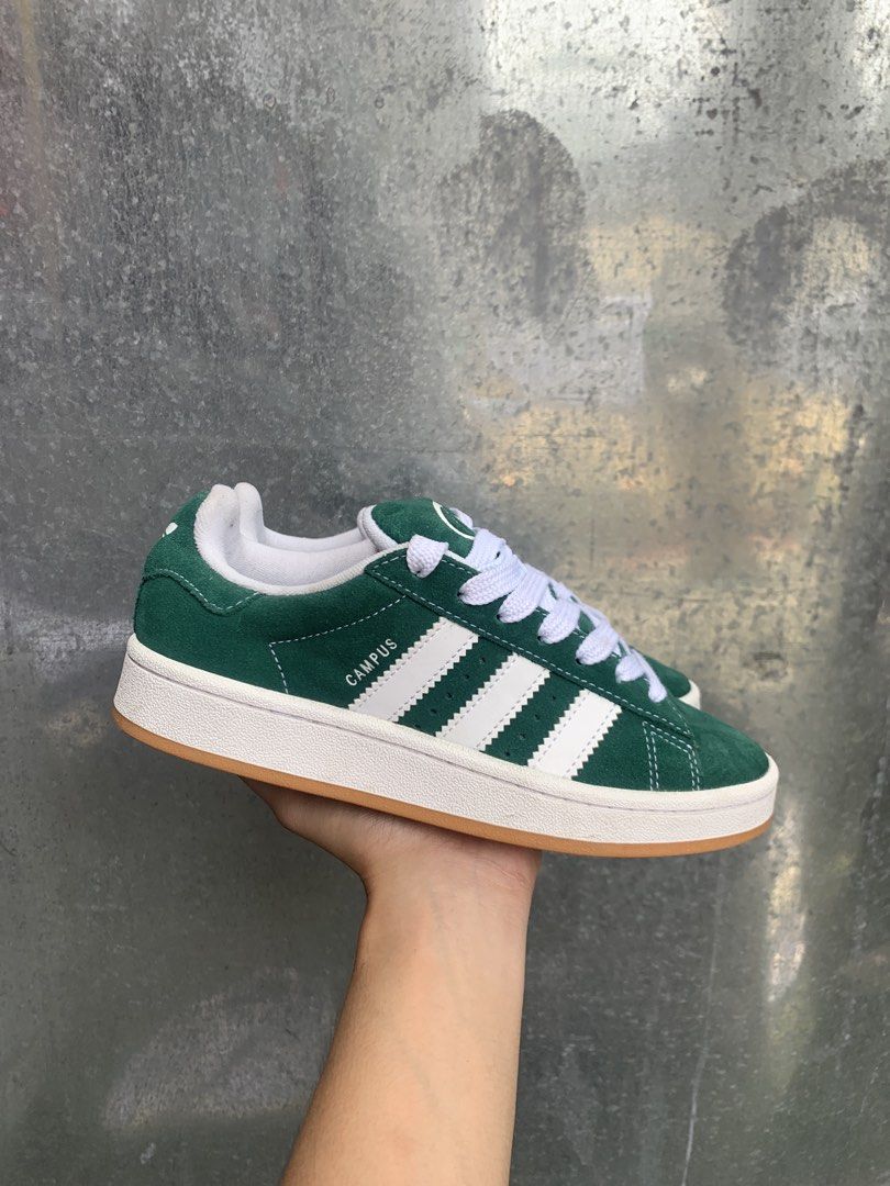 Adidas Campus Green (Category: Sneakers) located in Marikina City. Submitted by azaero (Listing ID 1462826739, Image 1). Description: Size Women’s US 6.5 / cm 23.5 / Euro 37.5 Brand New Condition .