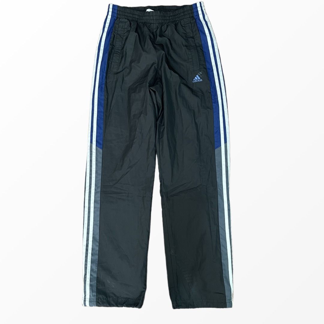 Adidas Nylon Track Pants (Category: Activewear) located in Maria Aurora. Submitted by otherstuff_ (Listing ID 1462745655, Image 1). Description: Condition: Good Issue: faded logo Size: Small Width: 33 Length: 39 Hem: 8 Directly Message!.