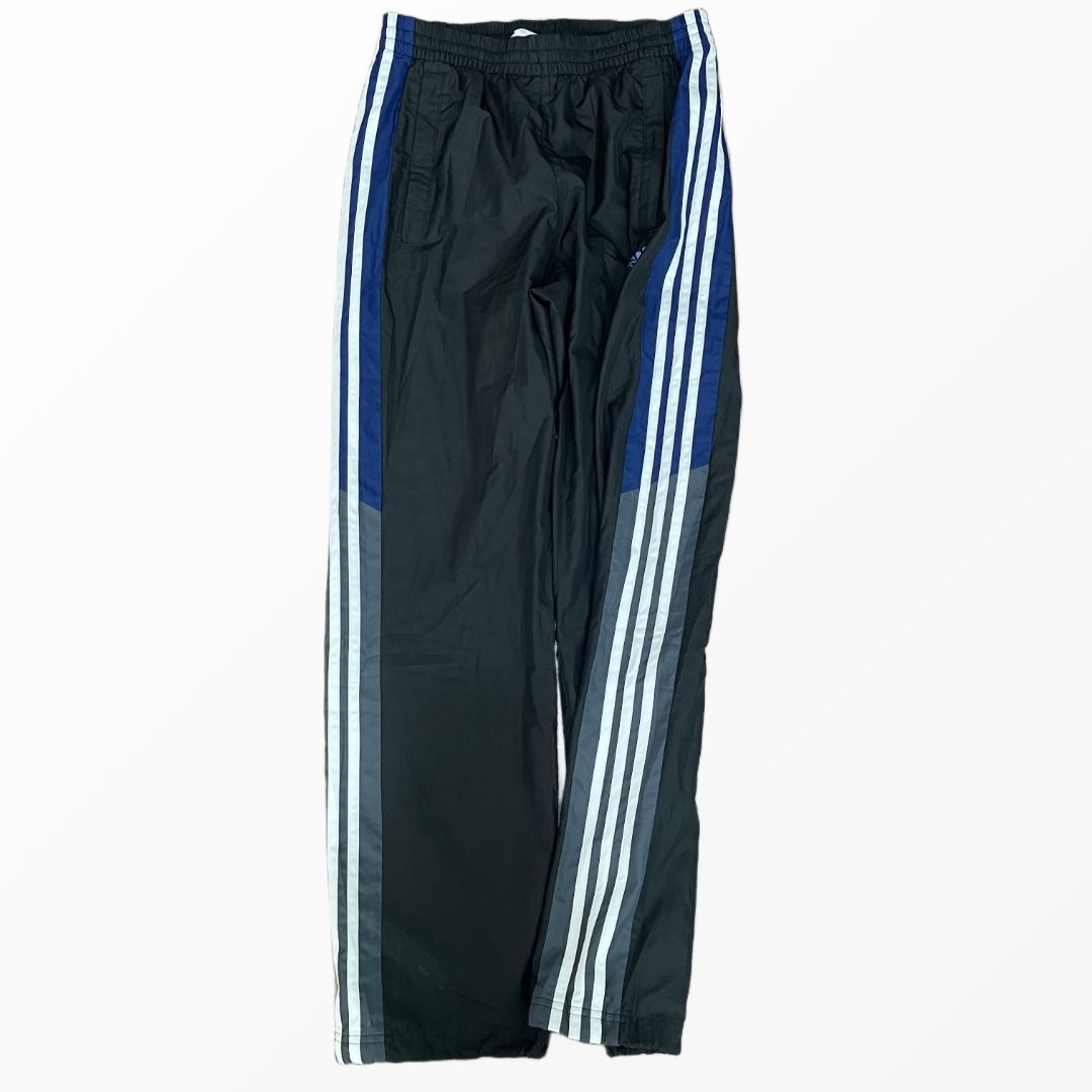 Adidas Nylon Track Pants (Category: Activewear) located in Maria Aurora. Submitted by otherstuff_ (Listing ID 1462745655, Image 2). Description: Condition: Good Issue: faded logo Size: Small Width: 33 Length: 39 Hem: 8 Directly Message!.