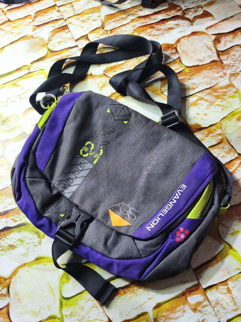 AGS Evangelion Eva 01 Slingbag (Category: Sling Bags) located in Baguio. Submitted by baguiopinethrift (Listing ID 1462852098, Image 2). Description: AGS FX Creation Eva 01 Sling Bag Excellent Condition Price: 850 Loc: Baguio Open for Shipping PM for other details.🙂.
