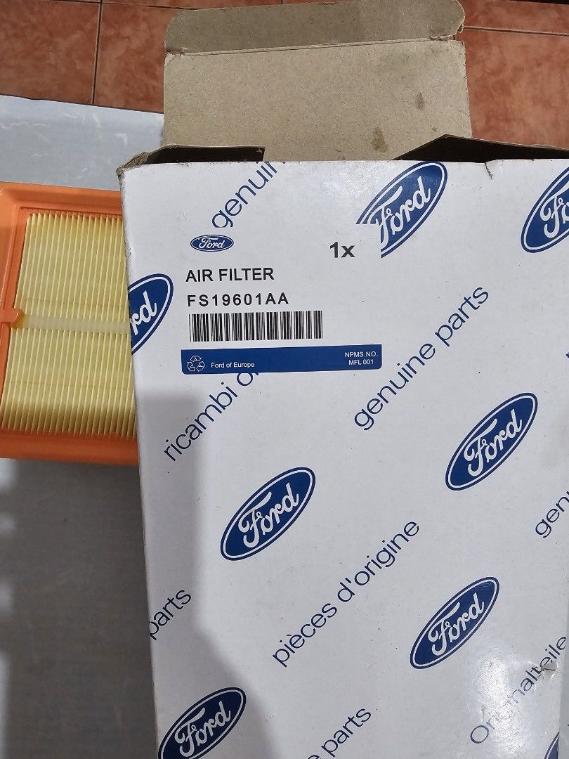 AIR FILTER - FORD TERRITORY for 2022 Model (Category: Maintenance Fluids and Filters) located in Taguig. Submitted by brandedandqualityitemsph (Listing ID 1462818960, Image 3). Description: AIR FILTER for FORD TERRITORY 2022 Model Unused With OG Box With Reference # 💯GENUINE PARTS ONLY💯 Selling for Php 1,700 only RFS: Extra Filter.