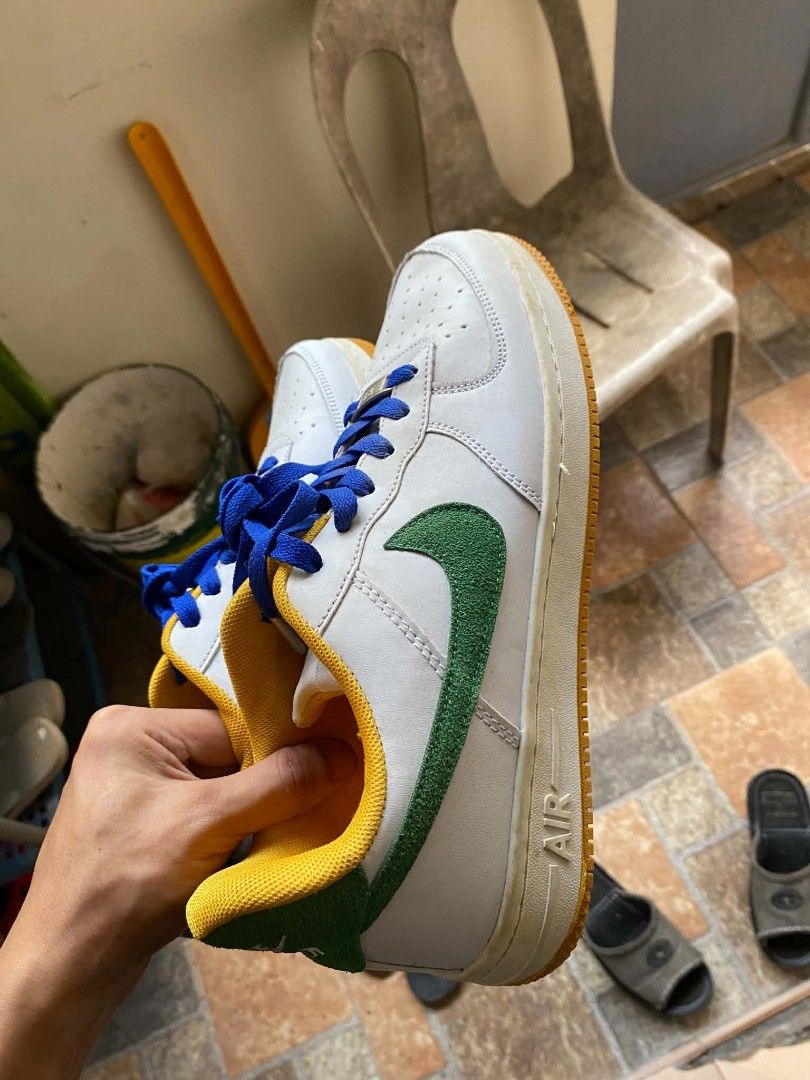 AIRFORCE 1 (Category: Sneakers & Footwear) located in Manila. Submitted by aize2thrft (Listing ID 1462731244, Image 3). Description: AIRFORCE 1 TWO TONE LIKE NEW CONDITION NO ISSUE SIZE 9-9.5.