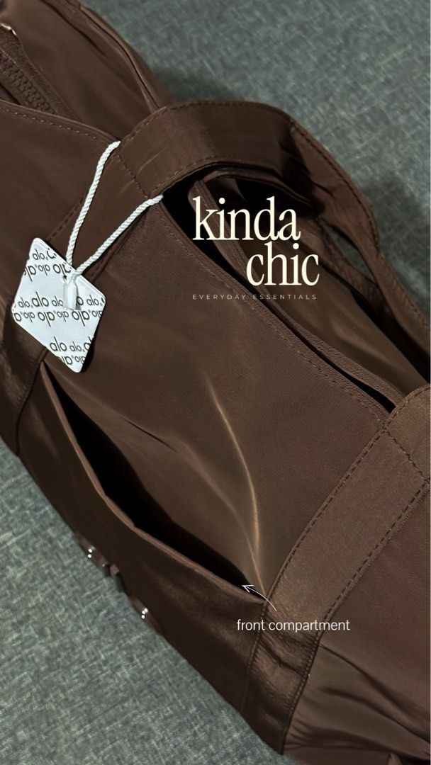 ALO TOTE BAG (Category: Tote Bags) located in Davao. Submitted by shop.kindachic (Listing ID 1462720353, Image 3). Description: READ THIS: NO TO JOY SHOPPERS. Respect your time & the seller’s. 💕 Everyday casual, gym or pickleball bag. High quality, made in vietnam bag. Spacious, lightweight. Also available in: Black, Cream (Limited Stocks Only) Price posted is as is, no haggling. Payment first. No COD. 🛵 Same-day delivery via Maxim 🚚 Nationwid