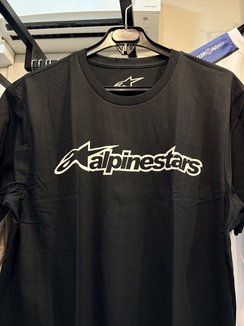 Alpinestars Black T-shirt (Category: Tshirts & Polo Shirts ) located in Manila. Submitted by beacerbito (Listing ID 1462701570, Image 2). Description: - Classic black t-shirt - Features the Alpinestars logo on the front - Short sleeves - Crew neck - Ideal for casual wear - Great for motorcycle enthusiasts.