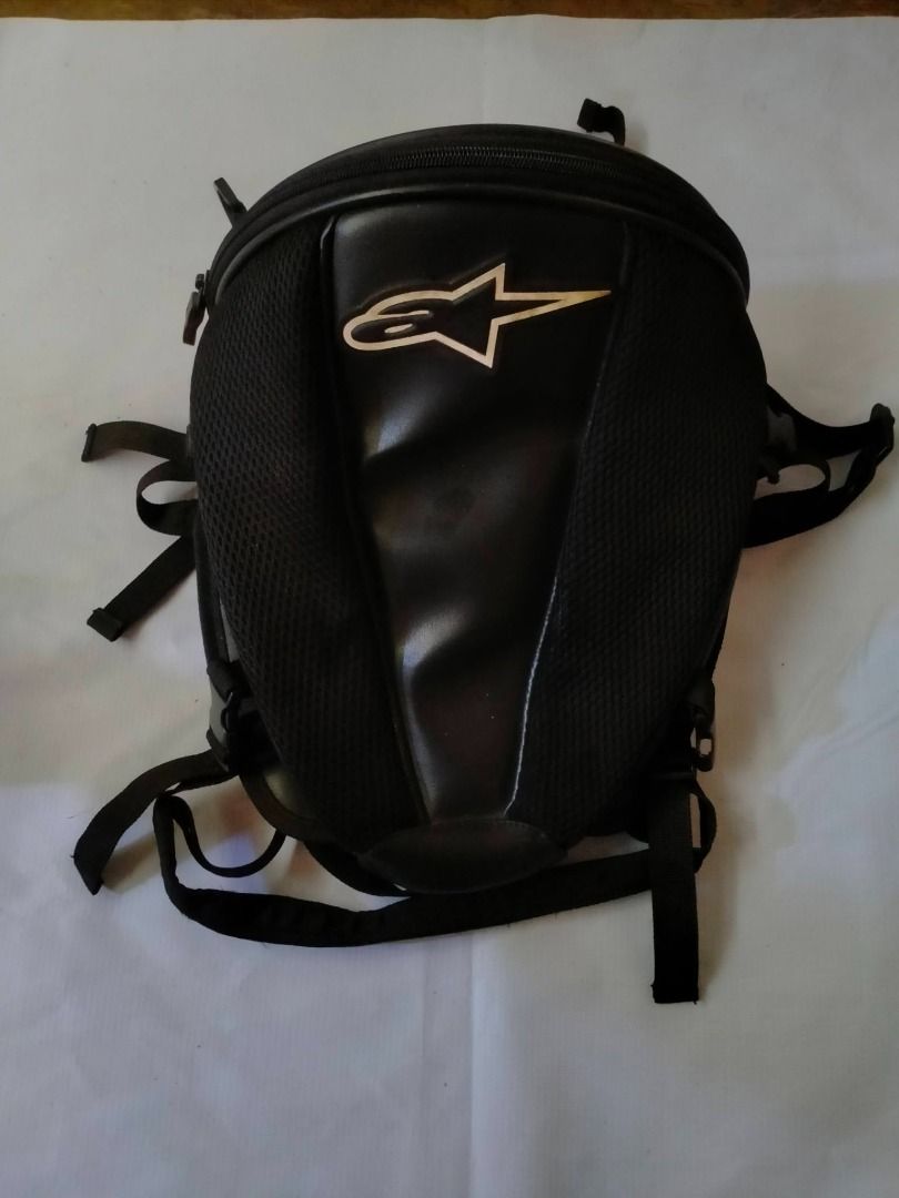Alpinestars Logo Waterproof Motorcycle Tail Bag (Category: Backpacks) located in Davao. Submitted by cmbs141022 (Listing ID 1462723783, Image 1). Description: Alpinestars Logo Waterproof Motorcycle Tail Bag Excellent conditon no major flaws DM to purchase!.