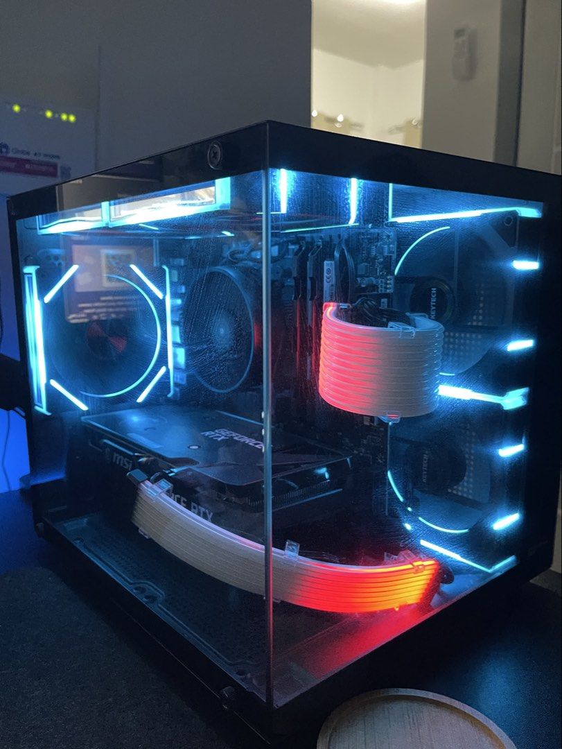 AMD Ryzen 7 5700X 8-CORE Processor (Category: Desktops) located in Bulacan. Submitted by chivalrymma (Listing ID 1462847520, Image 2). Description: Gaming PC set for sale To see full specs please check on the photos Whats included: 2 AOC monitors 1 IPS 100hz 27” 1 IPS 100hz 23.8” 2 NB Monitor brackets JBL Speakers Desktop light High specs gaming set up AMD Ryzen 7 5700x 8 core processor 32GB RAM MSI NVIDIA GeForce RTX 3060 12GB Storage 952GB Less