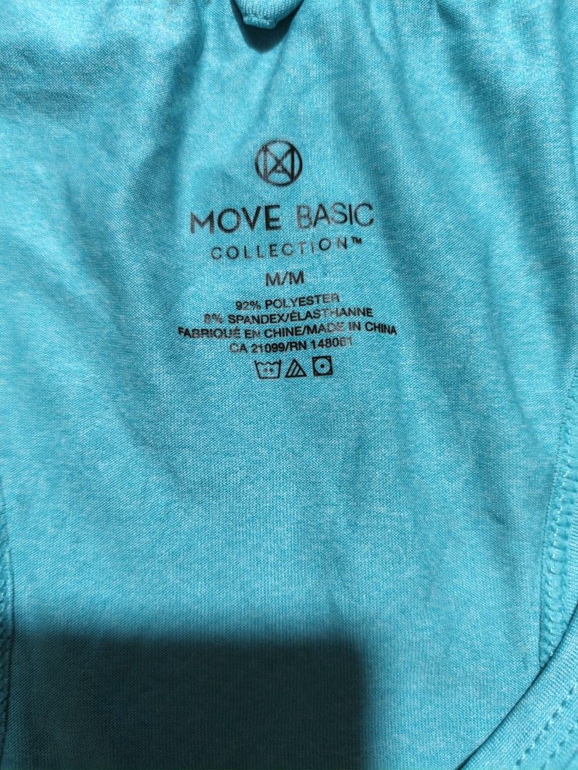 ARDENE MOVE BASIC COLLECTION ATHLETIC TANK TOP – SIZE M | ₱150. (Category: Activewear) located in Marikina City. Submitted by amari.stylesph (Listing ID 1462715763, Image 2). Description: 💙 ARDENE MOVE BASIC COLLECTION ATHLETIC TANK TOP – SIZE M | ₱150 Elevate your workout wardrobe with this stylish turquoise Ardene athletic tank top! Perfect for Zumba, yoga, gym sessions, running, or casual athleisure looks. ✨ Details: • Brand: Ardene – Move Ba