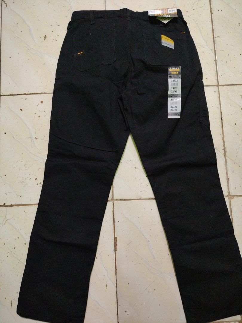Ariat rebar relaxed straight leg (Category: Activewear) located in Cabuyao City. Submitted by litzky2971 (Listing ID 1462820308, Image 2). Description: Brand new Ariat Rebar relaxed Double front straight leg Durastretch Sz 33/32 From US.