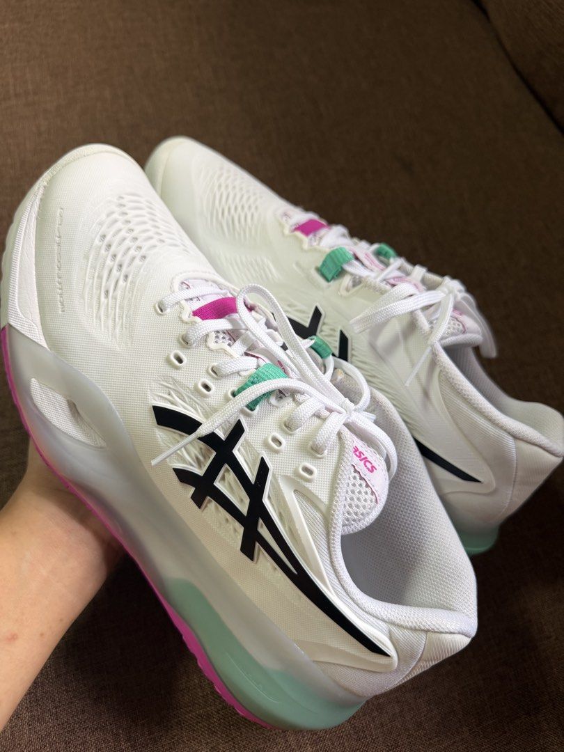 Asics Gel-resolution X (Category: Other Sports Equipment and Supplies) located in Rizal. Submitted by mdmlby (Listing ID 1462707945, Image 3). Description: - used 2 OP - rfs: wrong size, dumudulas paa ko 😭 - size: Men’s US 8 = Women’s US 9.