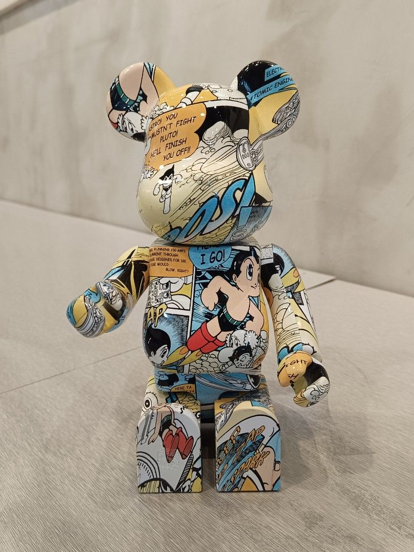 Astro Boy Pluto Battle Comic 400% Bearbrick (Category: Designer & Blind Box Toys) located in Quezon City. Submitted by cyrus_0918.sept (Listing ID 1462850925, Image 3). Description: .