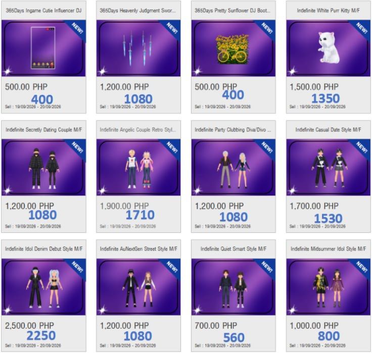 Audition Next Gen Discounted Webmall (Category: In-Game Products) located in Caloocan City. Submitted by mikabloom.fox (Listing ID 1462783951, Image 1). Description: .