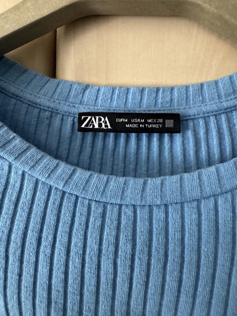 AUTH ZARA BLUE STRETCHY LONGSLEEVES (Category: Longsleeves) located in Pasig City. Submitted by babyiceice (Listing ID 1462702263, Image 2). Description: NO MEETS UPS***NO TRADES***NO WHEN WORN PICTURE***NO MEASUREMENTS PLS READ THE DESCRIPTION CAREFULLY AND LOOK AT THE PICTURES POSTED, NO COMPLAINTS OR REFUND WILL BE ENTERTAINED WITH ANY OF THE FLAWS POSTED OR PICTURED. ALL SALES FINAL NO RETURN NO EXCHANGE NO REFUND BUYER PAYS SHIPPING FEE 100 