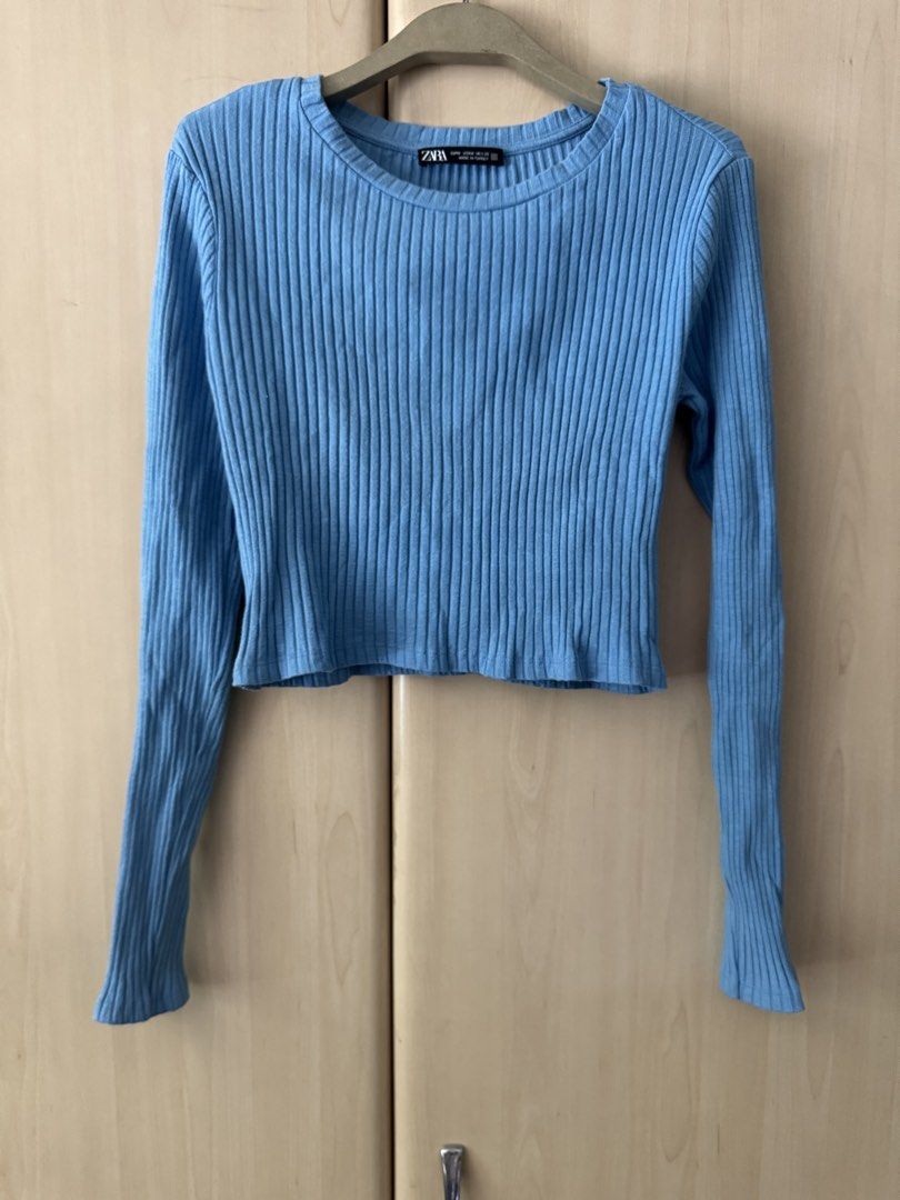 AUTH ZARA BLUE STRETCHY LONGSLEEVES (Category: Longsleeves) located in Pasig City. Submitted by babyiceice (Listing ID 1462702263, Image 1). Description: NO MEETS UPS***NO TRADES***NO WHEN WORN PICTURE***NO MEASUREMENTS PLS READ THE DESCRIPTION CAREFULLY AND LOOK AT THE PICTURES POSTED, NO COMPLAINTS OR REFUND WILL BE ENTERTAINED WITH ANY OF THE FLAWS POSTED OR PICTURED. ALL SALES FINAL NO RETURN NO EXCHANGE NO REFUND BUYER PAYS SHIPPING FEE 100 