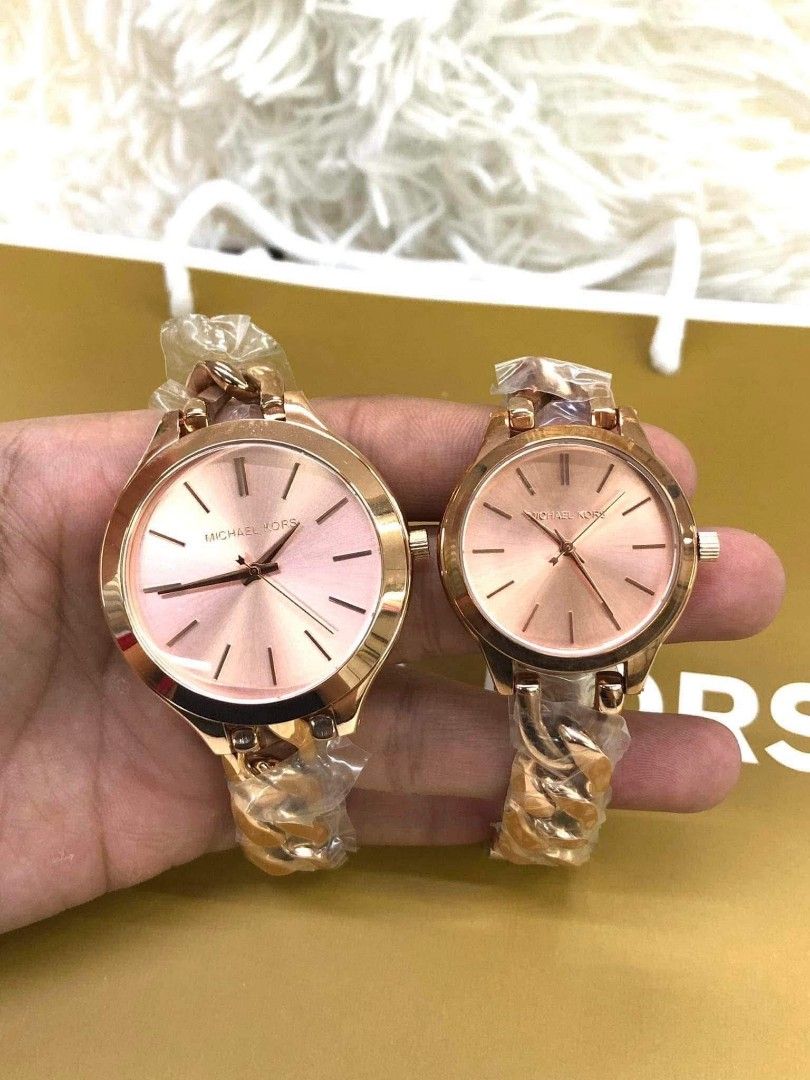 💯Authentic MK Watch for Women 🇺🇲🇺🇸 (Category: Women's Watches) located in Manila. Submitted by miunicahija06 (Listing ID 1462829251, Image 1). Description: Buy with confidence!!!🌞 Price is for EACH 🇺🇸💯authentic from US 🇺🇸 ✔️complete inclusions ✔️with warranty ✔️pawnable watch ✔️can bring to any watch center for authenticity check ⌚Money back if proven fake⌚ 🌤️RESELLERS ARE WELCOME🙋 DISCLAIMER: miunicahija06 is not affiliated with any