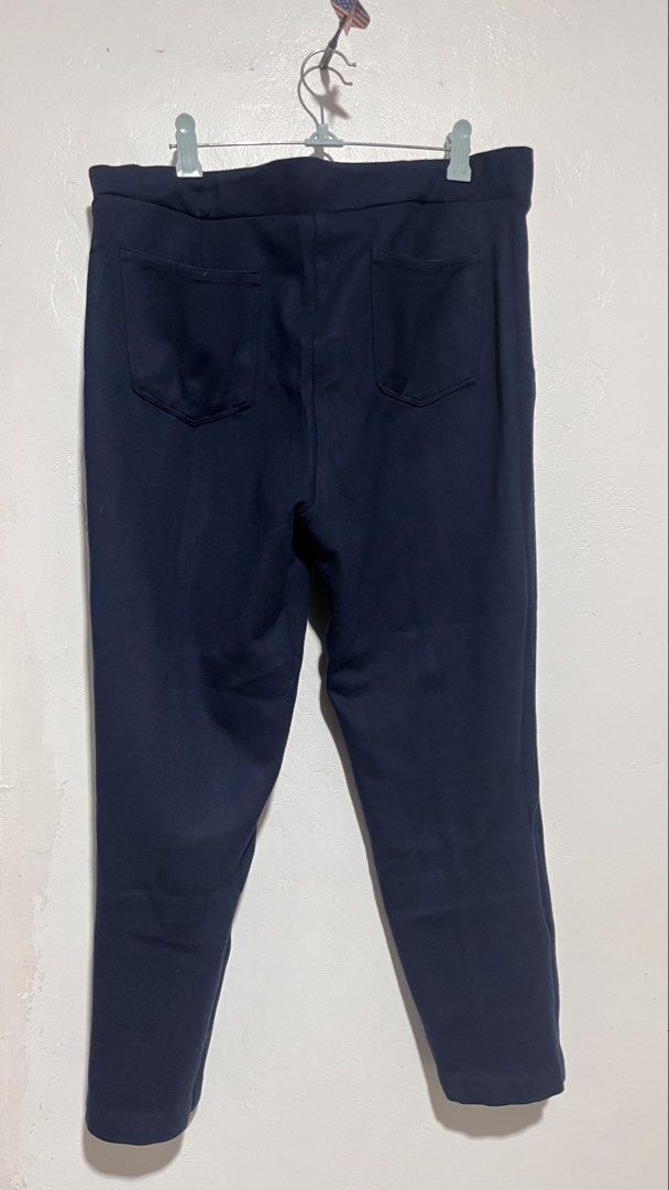 Authentic Style & Co. Navy Blue Front-Seam Pull-On Pants (Size L) (Category: Other Bottoms) located in Dinalupihan. Submitted by banditvaultco (Listing ID 1462844397, Image 2). Description: Brand: Style & Co. Size: Large (L) Color: Deep Navy Blue Features:Easy, smooth pull-on elastic waistband (no fuss zippers/buttons) Flattering stitched seam line running down the front Two fully functional back patch pockets Mid-rise fit with a clean, sleek sil