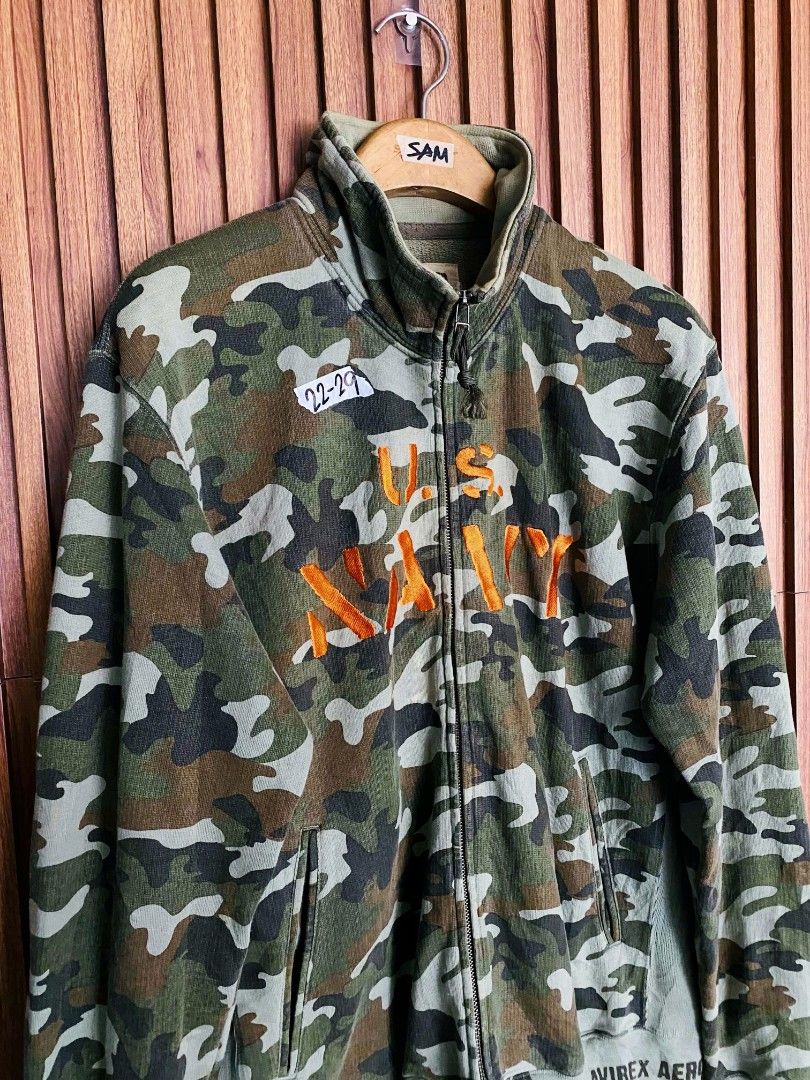 avirex vintage jacket (Category: Coats, Jackets and Outerwear) located in General Santos City (Dadiangas). Submitted by samirabdul00691 (Listing ID 1462832029, Image 3). Description: avirex U.s Navy vintage size XL dimes:w22/L29 verygood condi. issue:minimal sign of used.