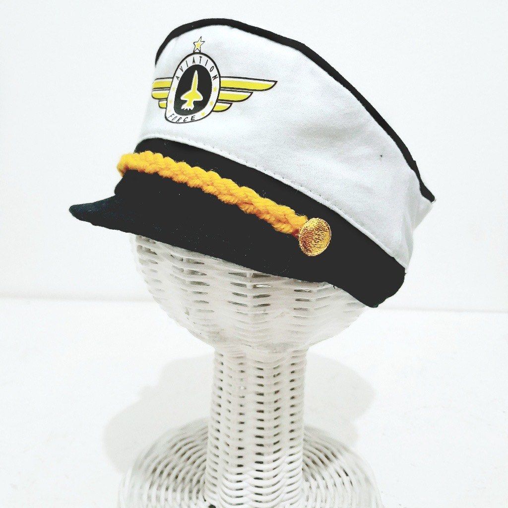 Baby Pilot Outfit Romper and Hat Set (Category: Babies & Kids Fashion) located in Manila. Submitted by graceau04002455 (Listing ID 1462699266, Image 3). Description: - Adorable pilot outfit for your baby. - Includes a short-sleeved romper designed as a pilot's uniform. - Romper features a tie and epaulets. - Comes with a matching pilot hat. - Perfect for photoshoots, dress-up, and special occasions. - Used only for 30minutes.