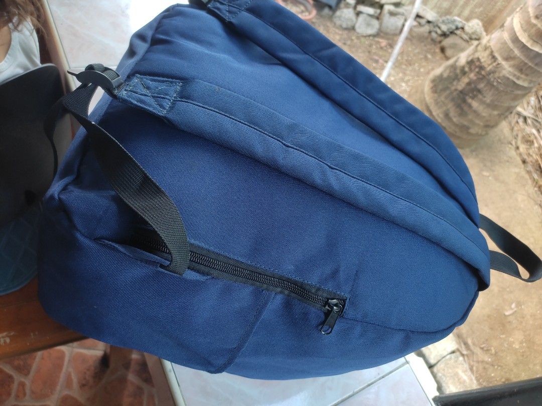 Backpack unisex (Category: Backpacks) located in Cainta. Submitted by allauthenticbymj (Listing ID 1462767905, Image 2). Description: Brand: add ninth Brandnew Unisex L13"/H 16.5"/W 6.5" Spacious 1 outer front wide pocket 2 side pocket Back zipper Price:650 Location: Cainta Regular courier-HINDI SAME DAY DELIVERY J&T (no CoD) LBC (Cash on Pick up) Gogo Express (cash on delivery) Lalamove for same day delivery,sf depends on distance (No COD) Payme