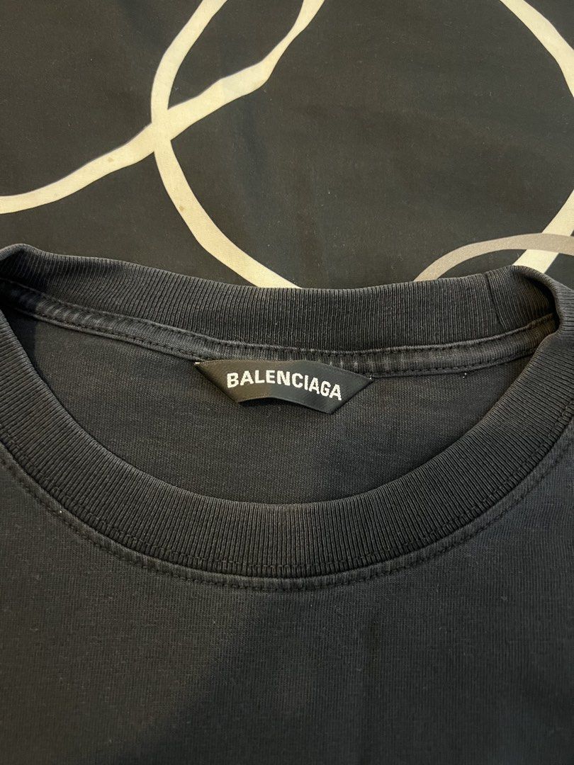 Balenciaga baby yoda (Category: Tshirts & Polo Shirts ) located in Angeles City. Submitted by covaxe (Listing ID 1462774909, Image 3). Description: Balenciaga Baby Yoda Dimes: width 23, length 27 Size: Small on tag Color Rate: 9/10.