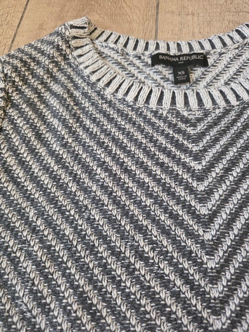 Banana Republic cable knit sweater (Category: Coats, Jackets and Outerwear) located in Quezon City. Submitted by preloved_by_mariekondo (Listing ID 1462745114, Image 3). Description: Size XS Bought from the US No issues Decluttering, too many sweaters.
