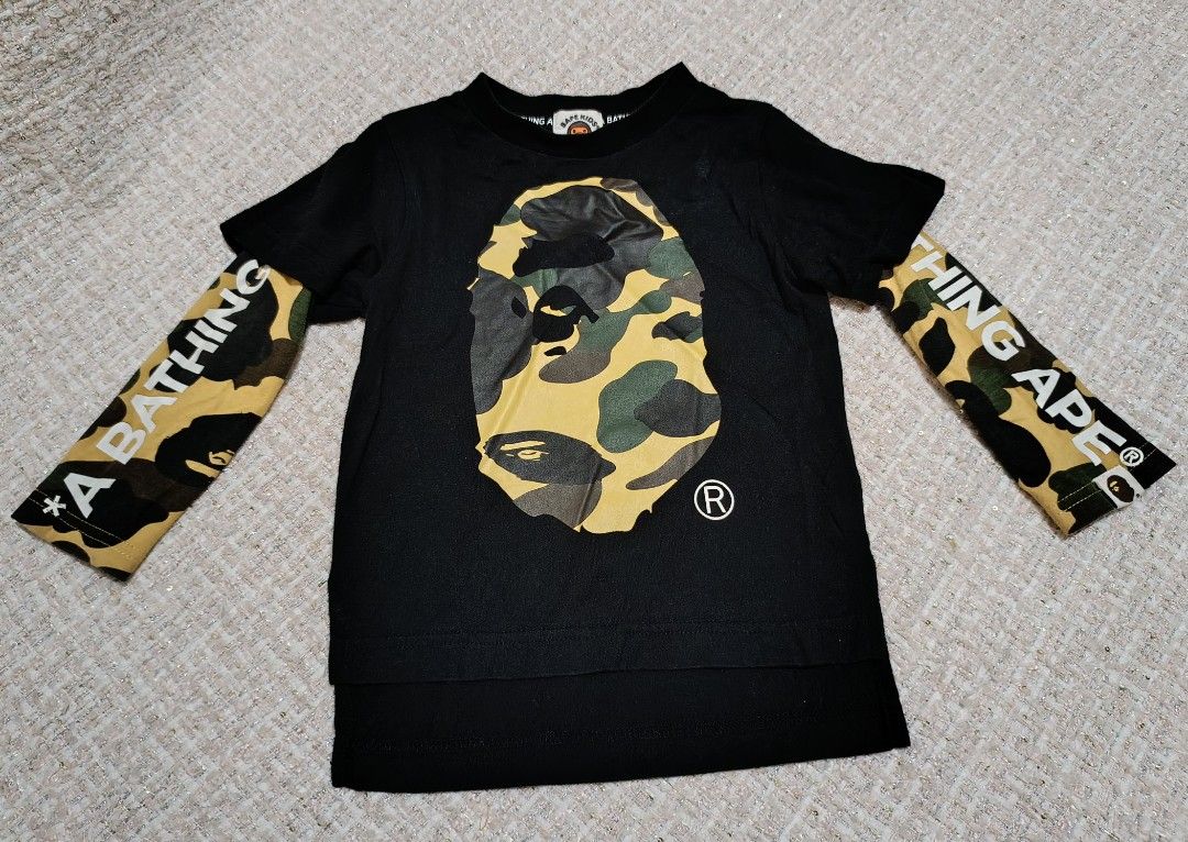 Bape (Category: Babies & Kids Fashion) located in Dagupan City. Submitted by luckylion_06c3bd (Listing ID 1462770802, Image 3). Description: Bape No flaws 1-2years old Yours @700 Location Dagupan city Yes to shipping +SF.