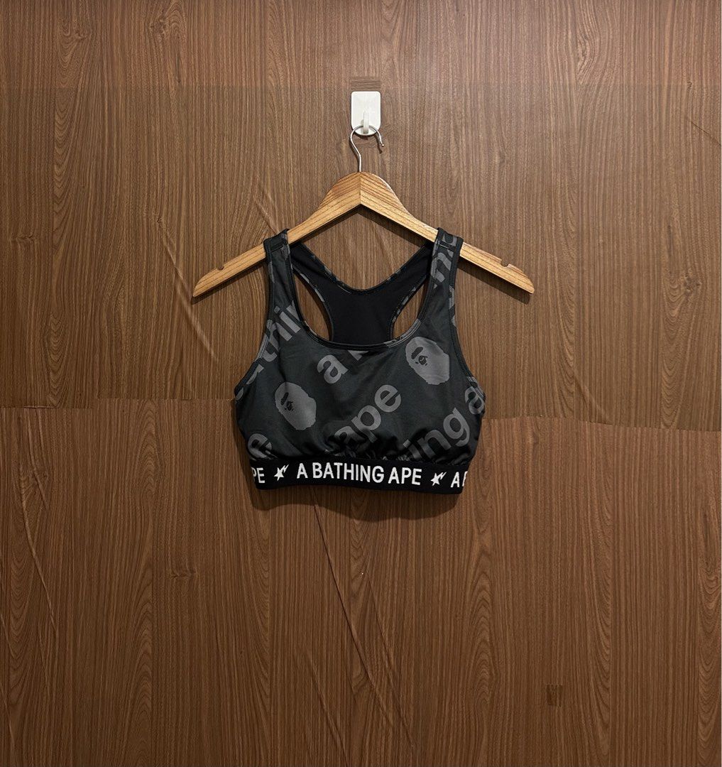 Bape Exercise Workout sports bra small (14x13) (Category: Activewear) located in Los Banos. Submitted by streetwear.collections (Listing ID 1462788564, Image 1). Description: Bape Exercise Workout sports bra small (14x13) excellent condish Php 1300 Thanks! .