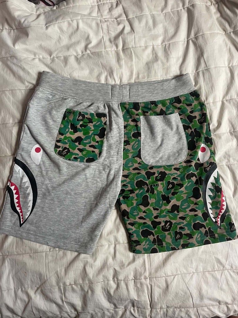 BAPE SHARK SHORT (Category: Shorts) located in Lapu Lapu. Submitted by jc.happyburdagol (Listing ID 1462767607, Image 2). Description: Original Brand new condition No issue Adjustable / Stretchable.