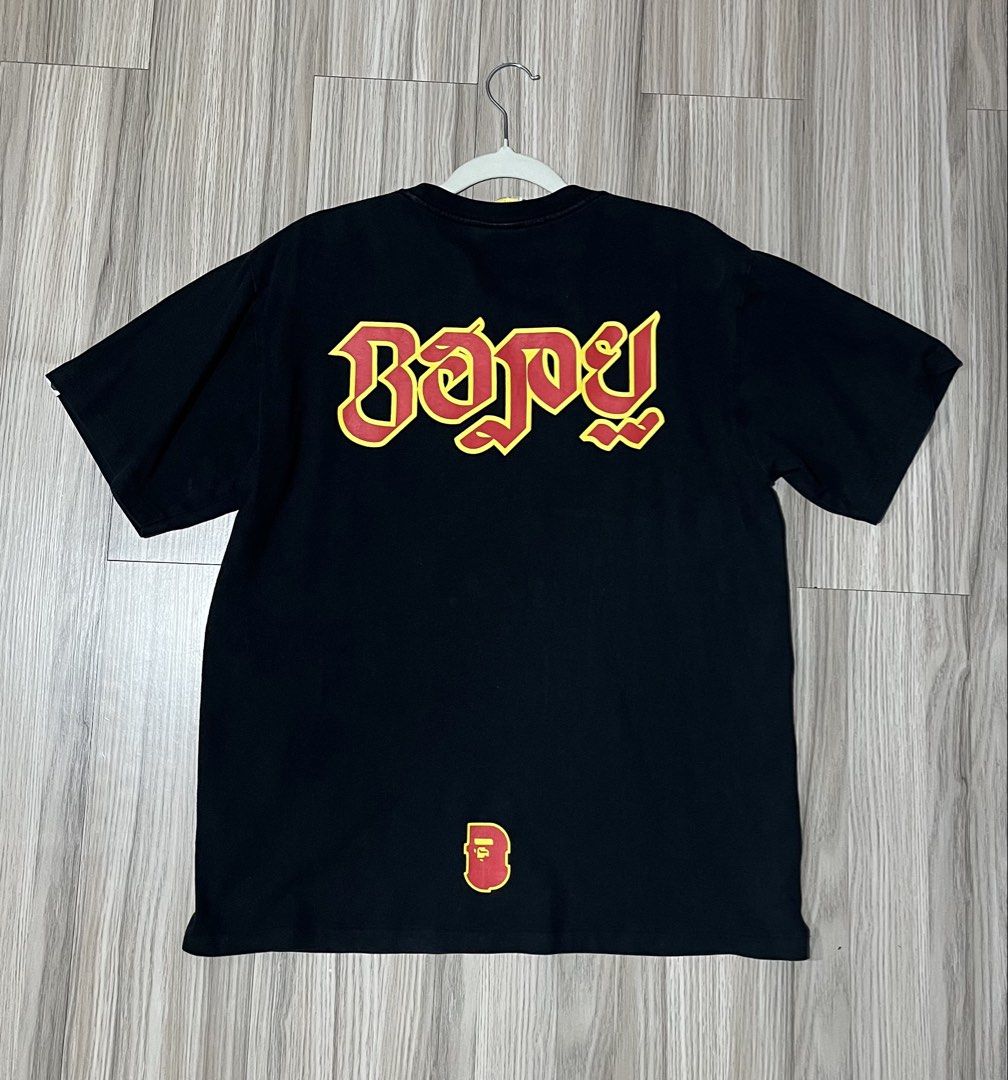 Bape Tiger tee(black) (Category: Tshirts & Polo Shirts ) located in Lipa City. Submitted by hoywilliam (Listing ID 1462835248, Image 1). Description: Bape Tiger tees(authentic) Medium on tags Width-21 Length-26.5 9/10 color rate 1200 small nego. Lipa City Batangas📍.