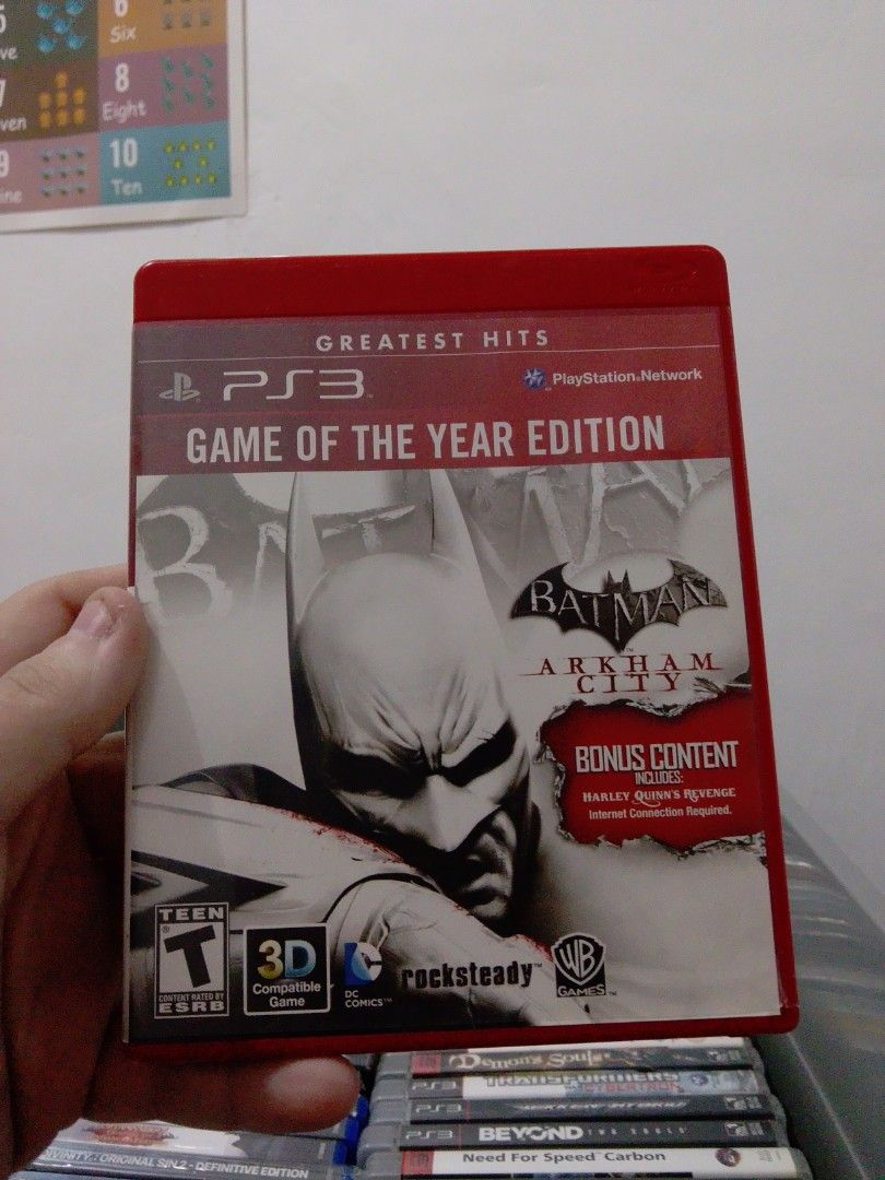 Batman Arkham city ps3 (Category: PlayStation) located in Caloocan City. Submitted by grannysgames (Listing ID 1462752668, Image 1). Description: can ship lbc same day.